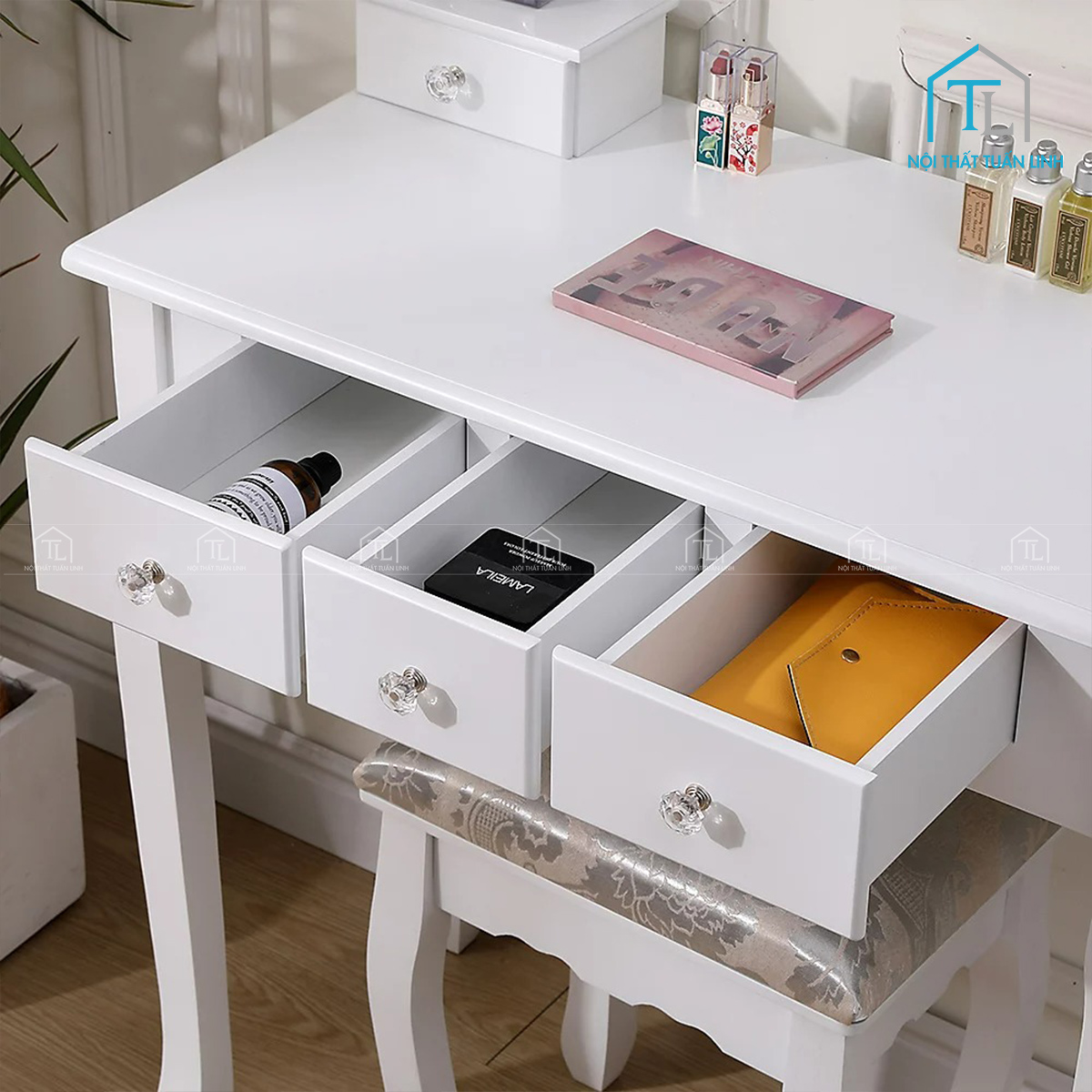 Hệ thống 5 ngăn kéo lưu trữ tiện dụng
