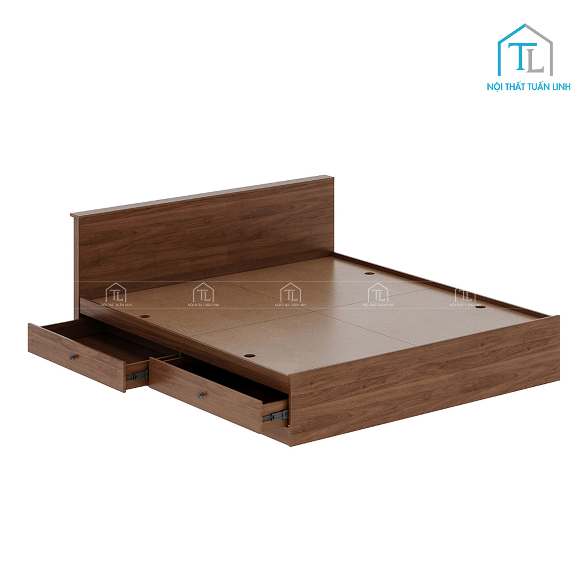 Hộc chứa đồ bên hông giường