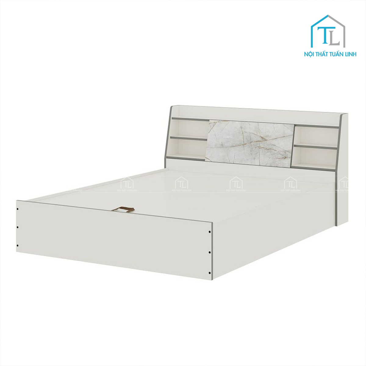 Khung giường chắc chắn, chịu lực tốt