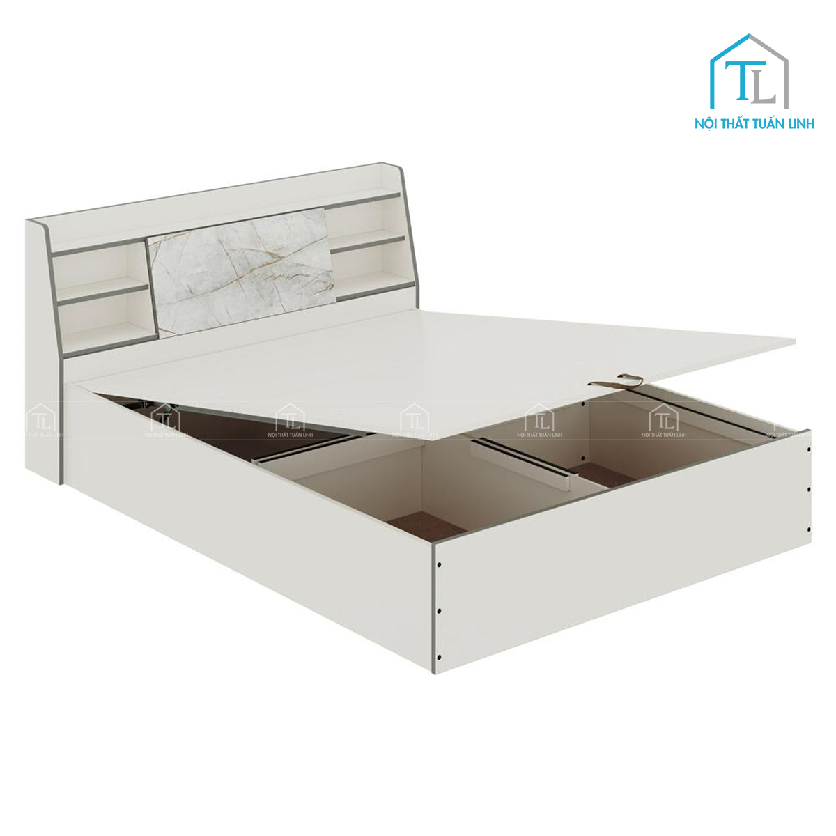 Khoang lưu trữ rộng rãi dưới giường