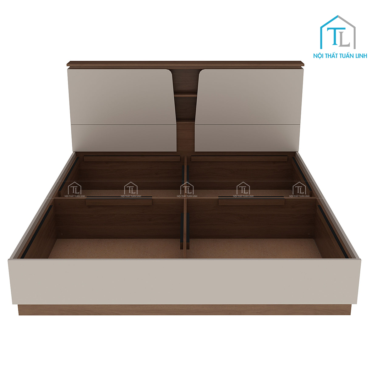 Chi tiết hộc kéo dưới giường