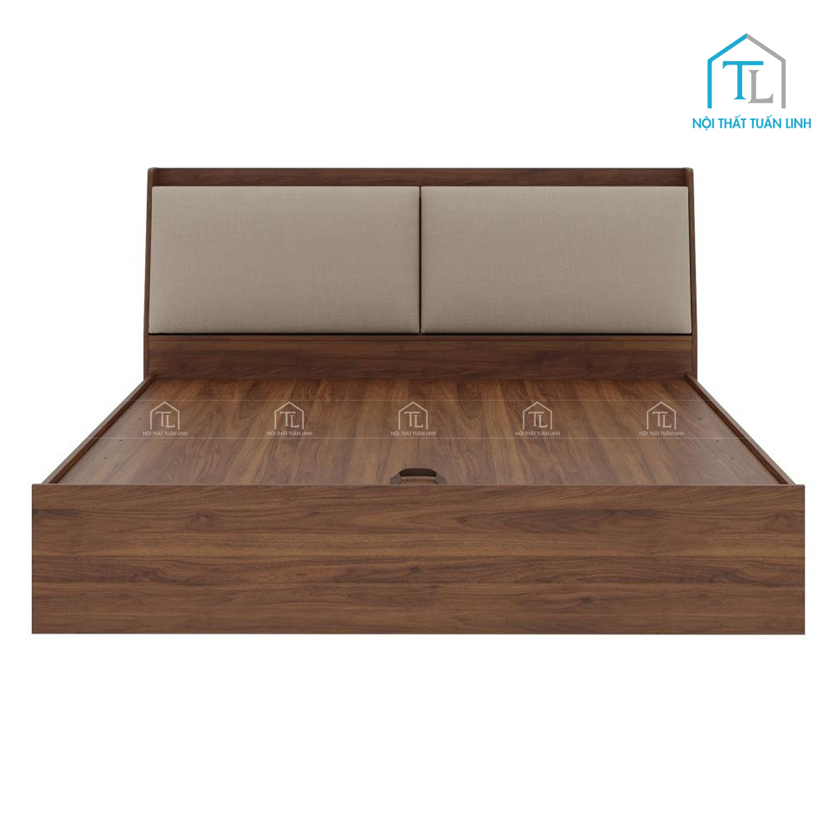Khung giường gỗ công nghiệp MDF chắc chắn