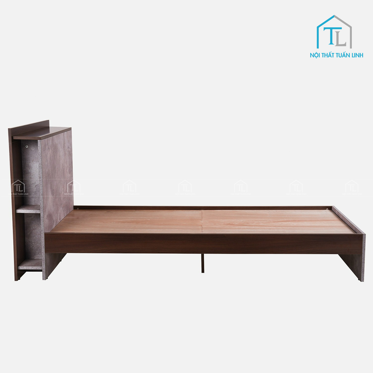 Khung giường gỗ công nghiệp chắc chắn
