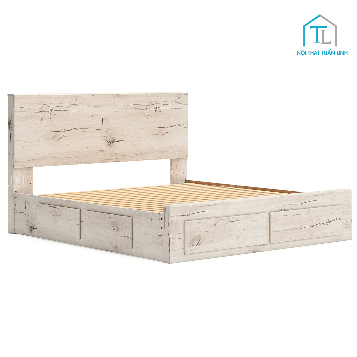 Nội thất hộc kéo hoàn thiện chỉn chu