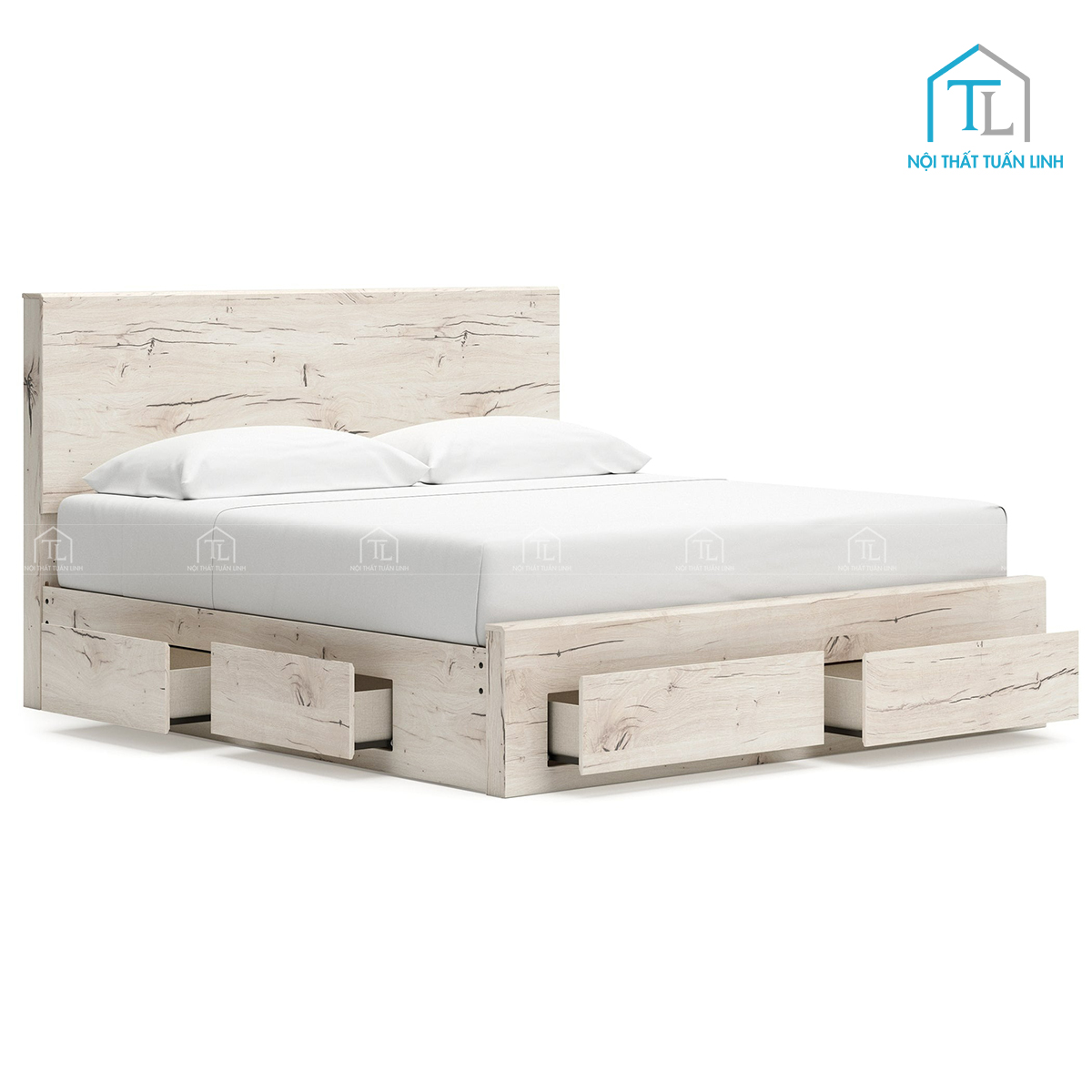 Hệ hộc kéo lưu trữ dưới giường tiện lợi