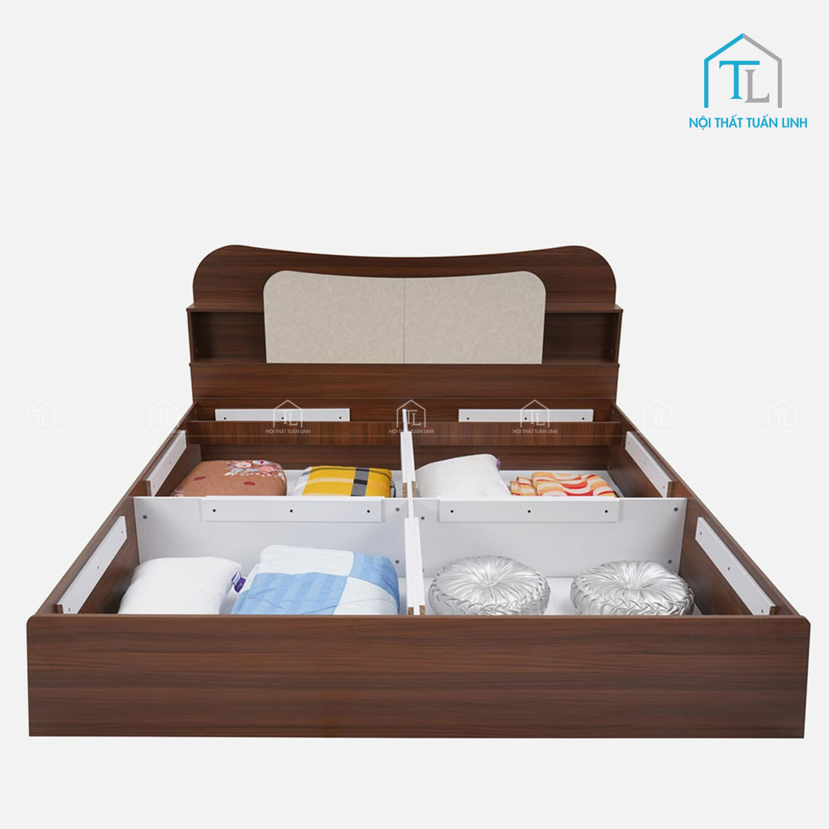 Hộc chứa đồ lớn dưới gầm giường