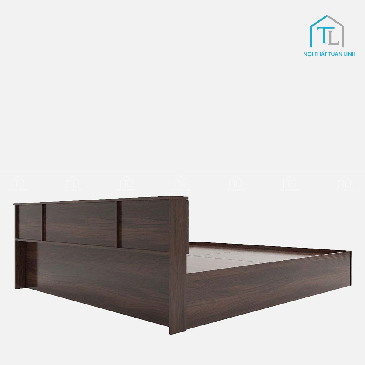 Bề mặt melamine màu óc chó cao cấp