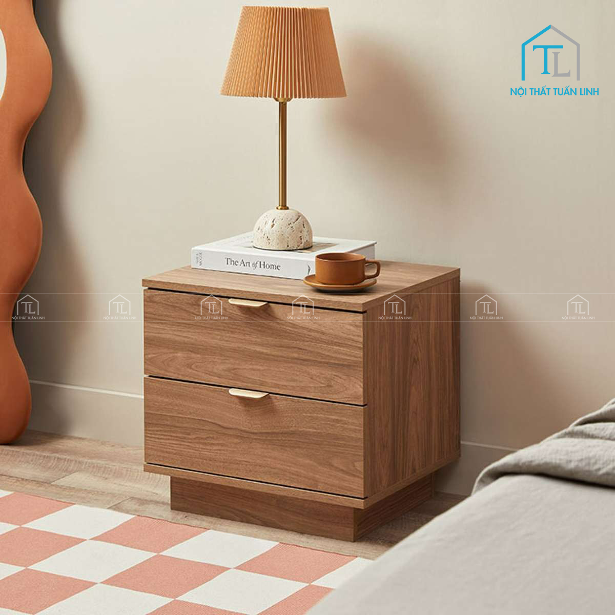 Kích thước tiêu chuẩn phù hợp nhiều phòng ngủ