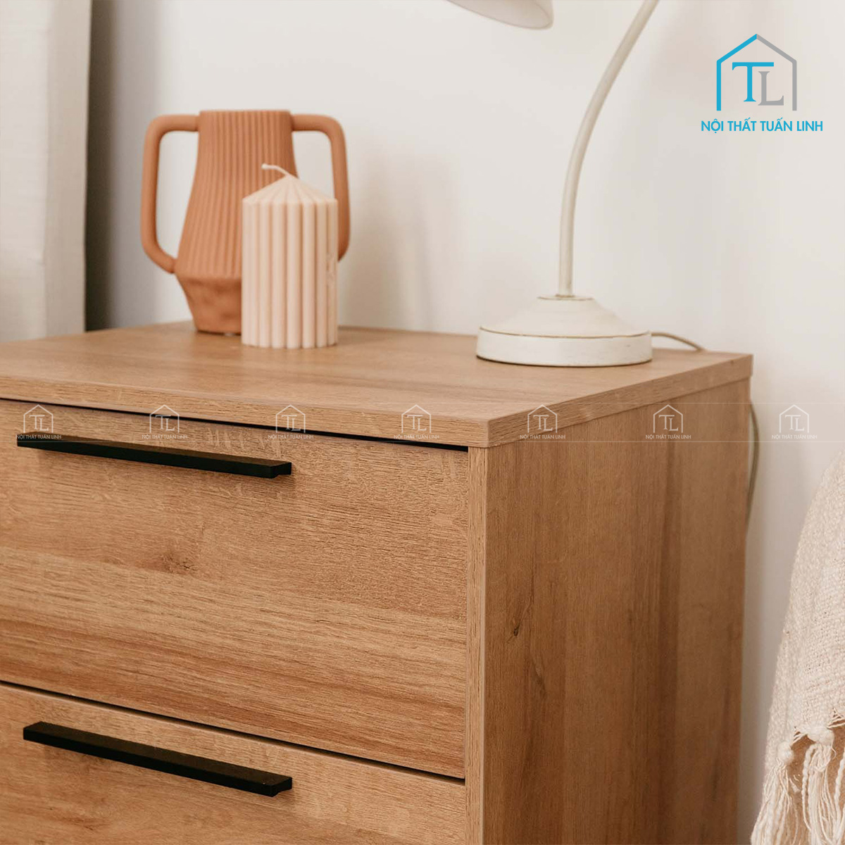 Mẫu tủ đầu giường hiện đại