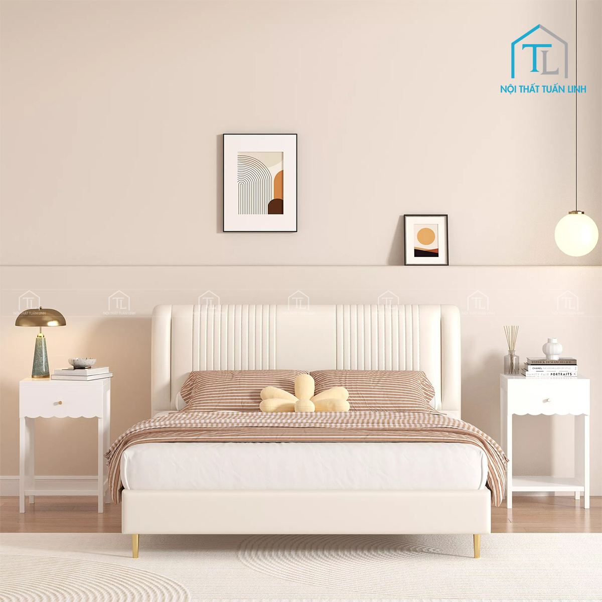 Thiết kế nhỏ gọn phù hợp phòng ngủ chung cư, nhà phố