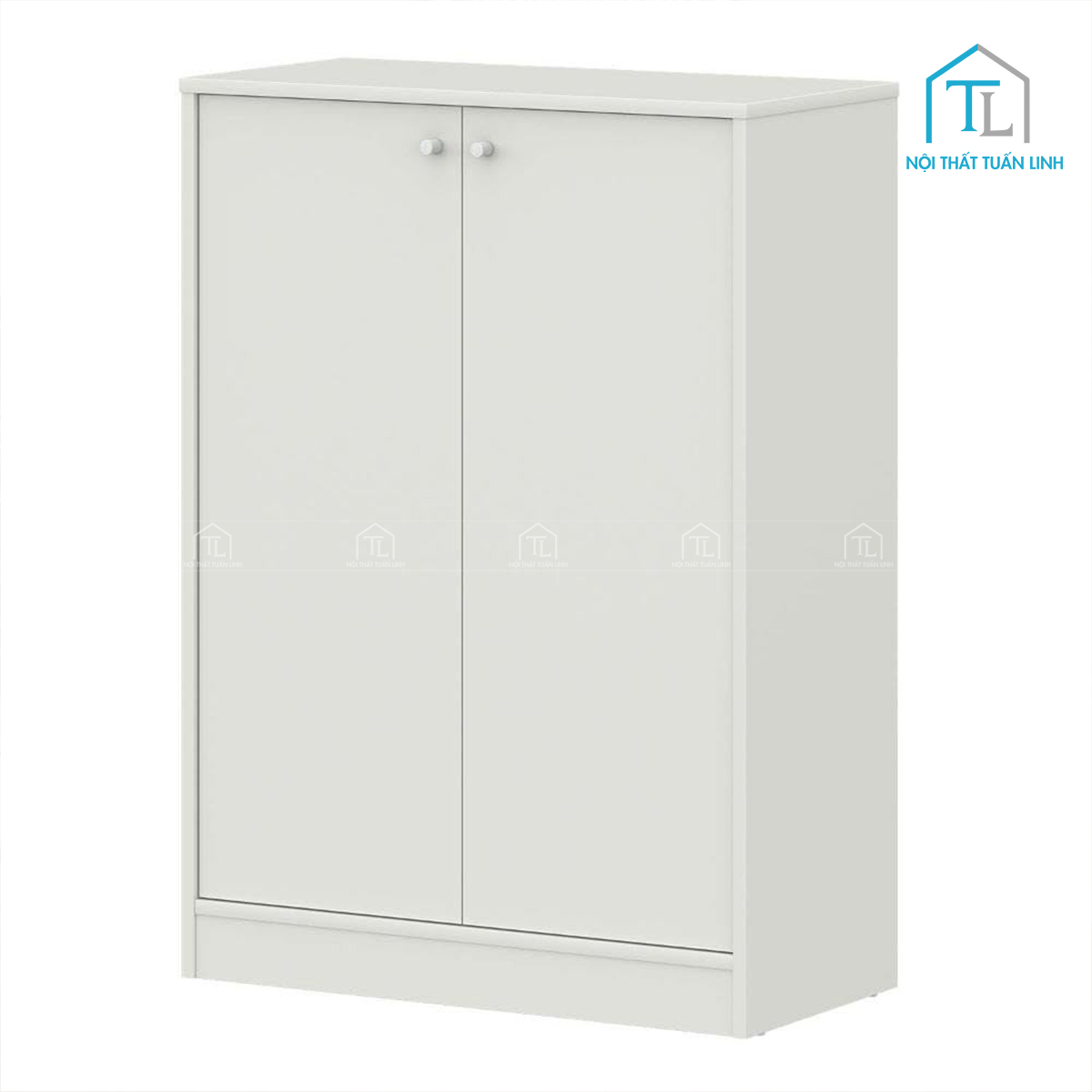 Cánh tủ đóng kín giúp hạn chế bụi bẩn và ẩm mốc