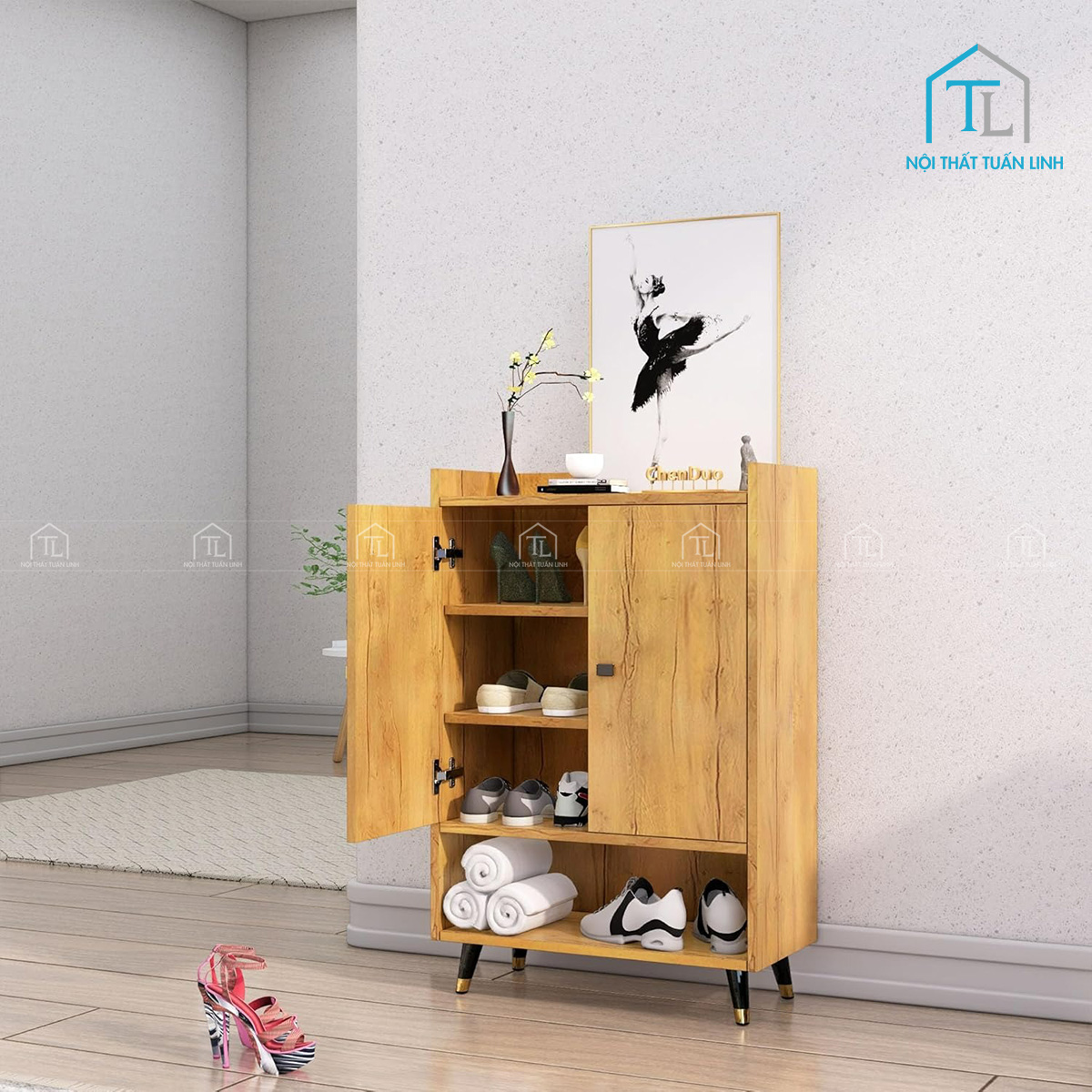 Khoang lưu trữ gọn gàng, tiện dụng