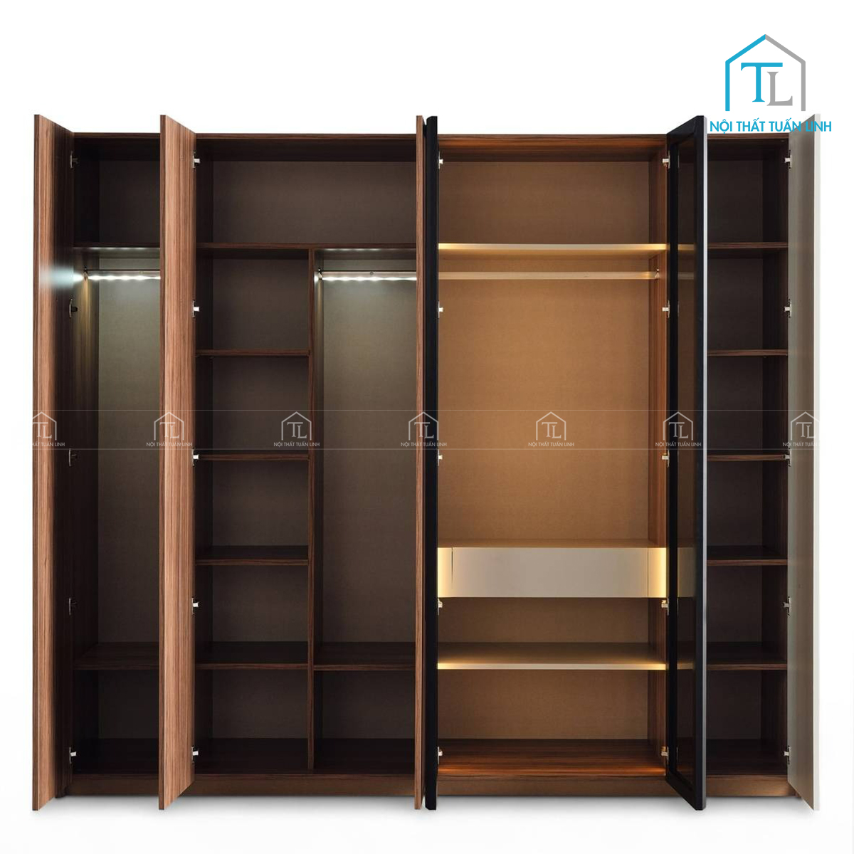 Hệ kệ lưu trữ bên trong tủ