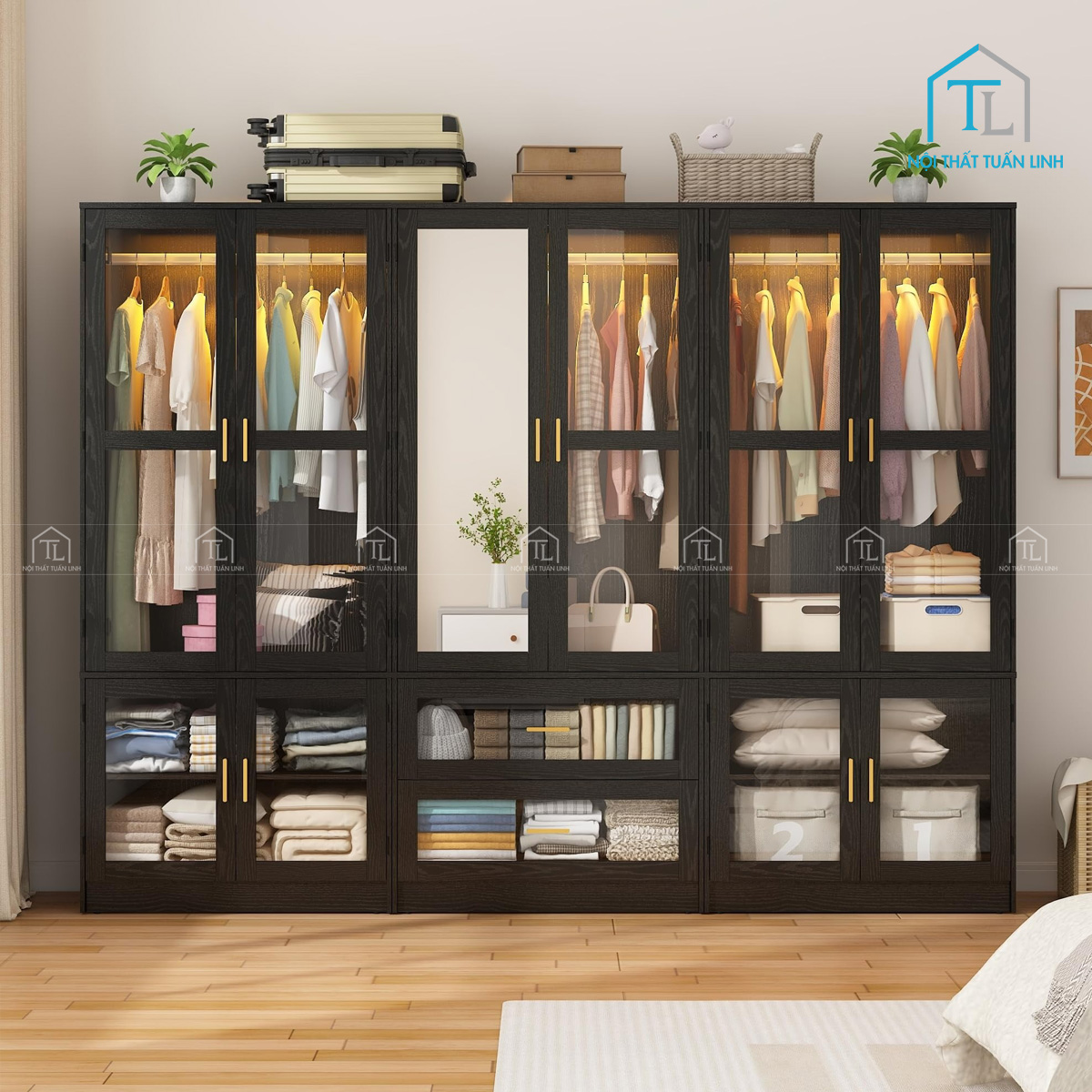 Cánh kính cường lực trong suốt cao cấp
