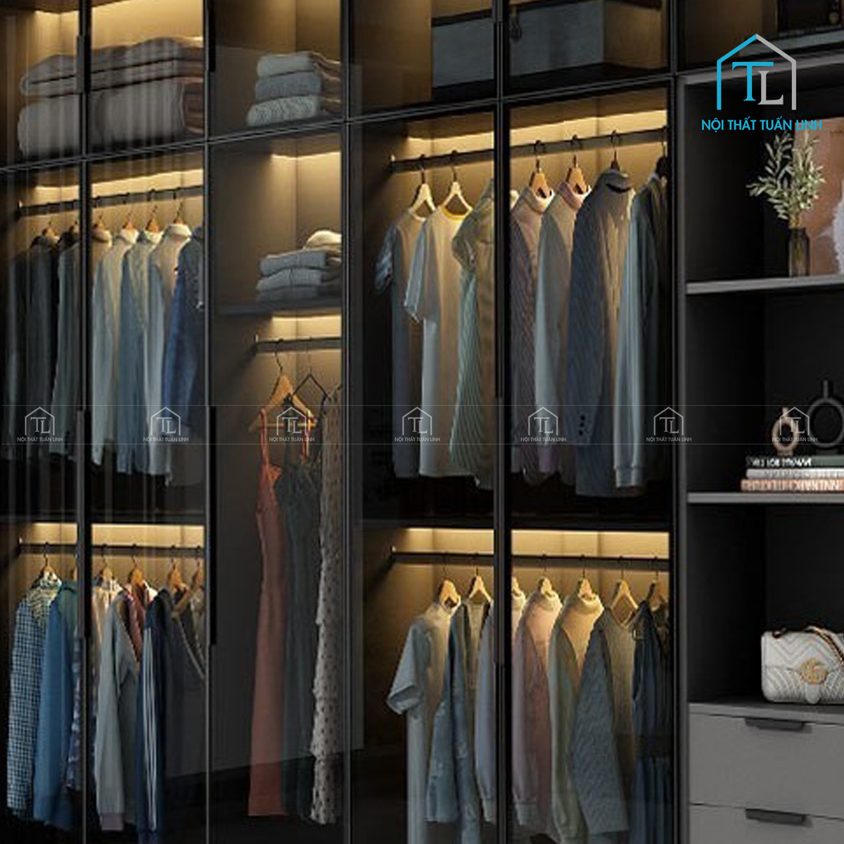 Thiết kế cánh kính tinh tế, sang trọng