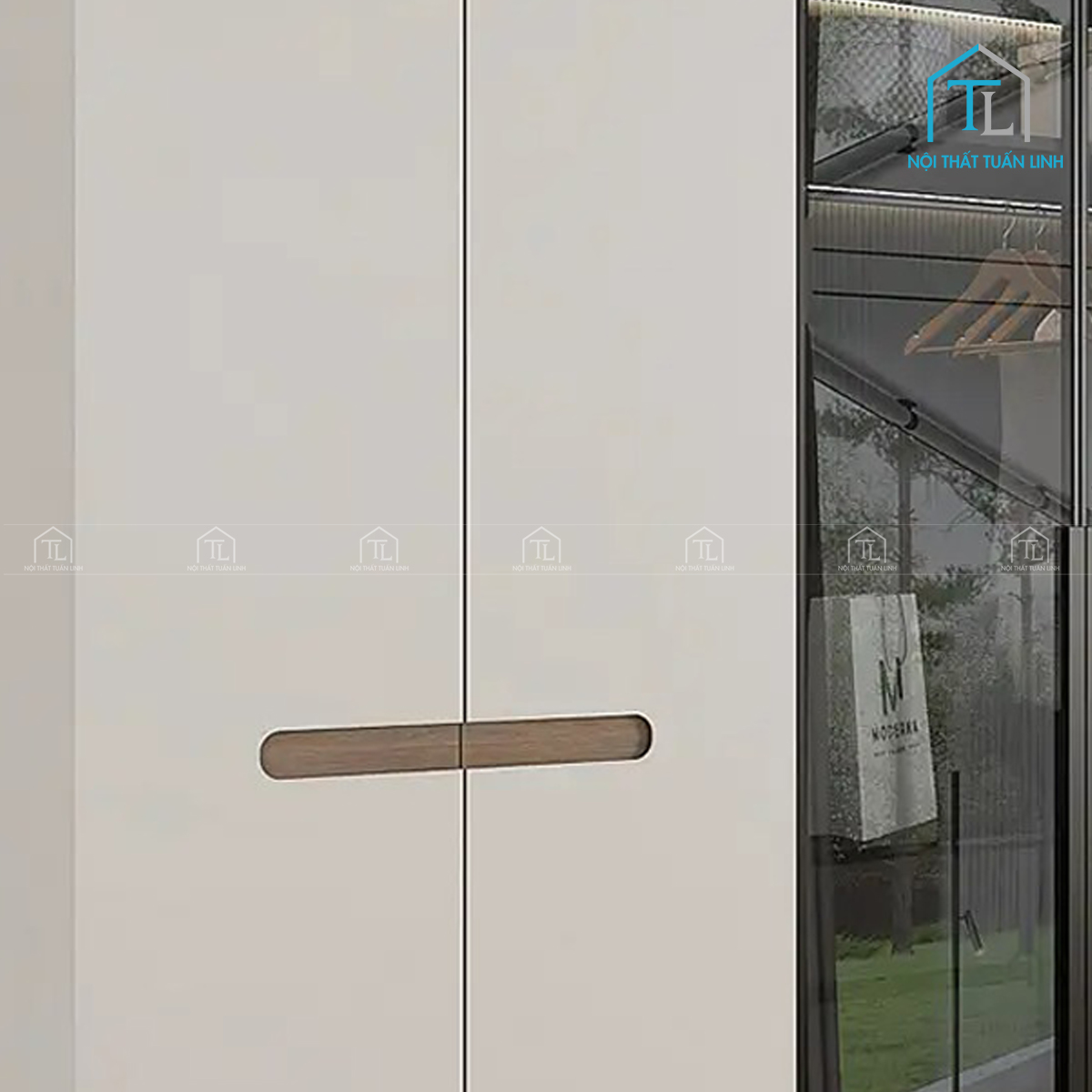 Chất liệu MDF phủ Melamine bền đẹp