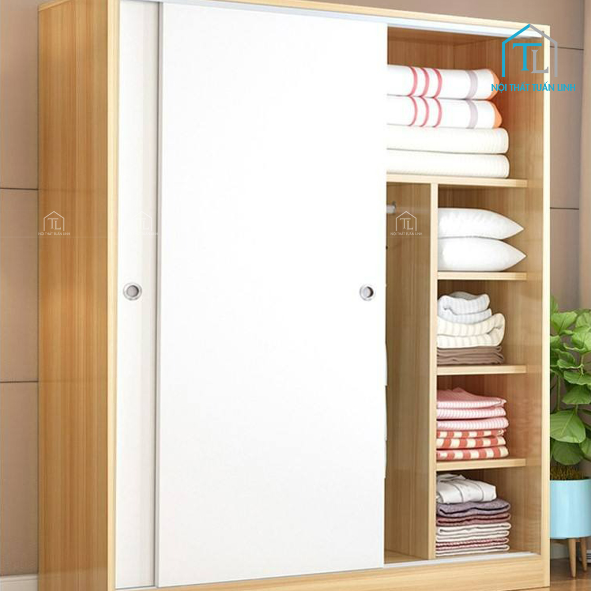 Kiểu dáng đơn giản, dễ phối nội thất phòng ngủ