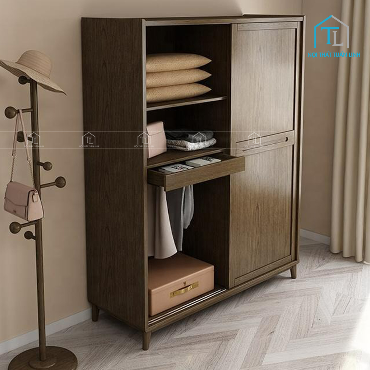 Kiểu dáng tối giản, dễ phối với nhiều phong cách nội thất