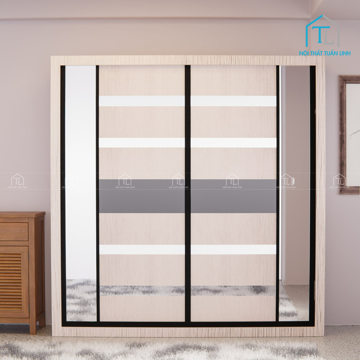 Thiết kế cửa lùa trượt ngang tiện lợi