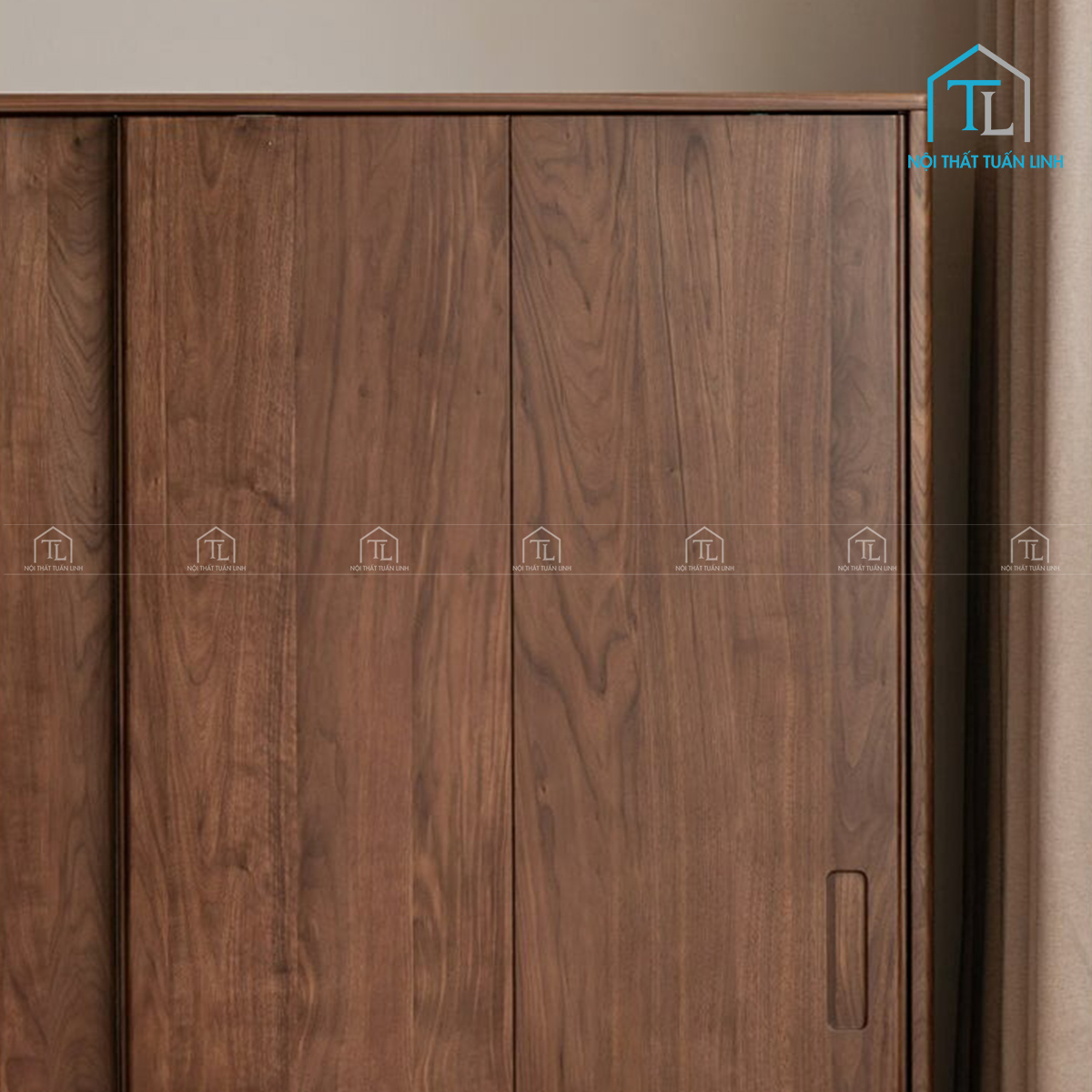 Chất liệu gỗ óc chó tự nhiên