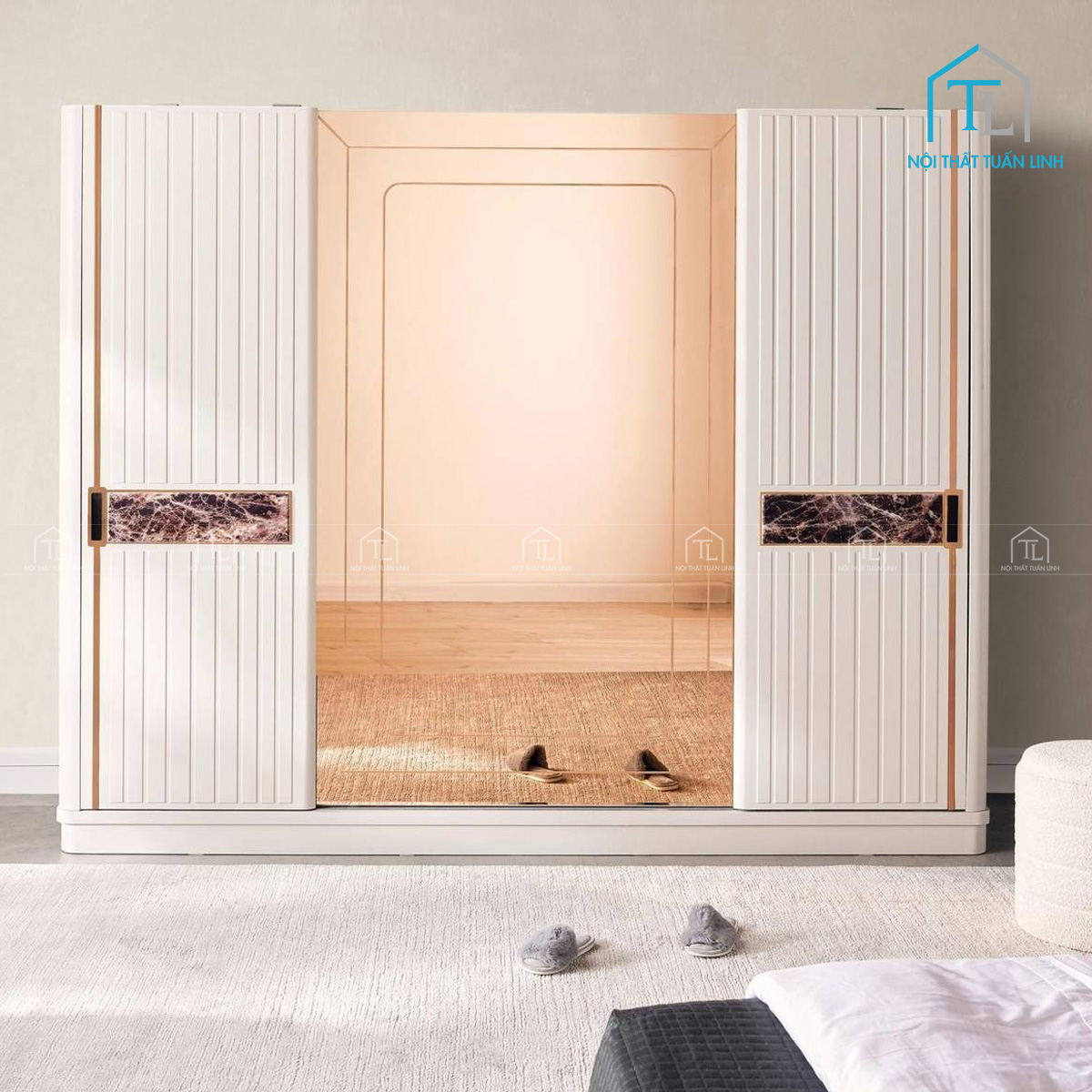 Bề mặt gỗ MDF hoàn thiện tinh tế