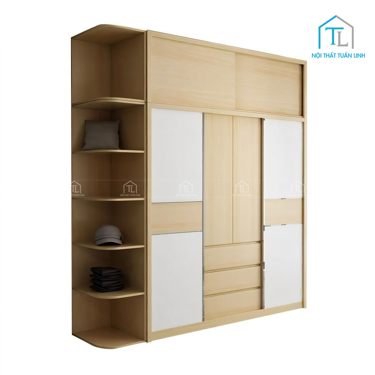 Kết cấu gỗ MDF ổn định, bền bỉ