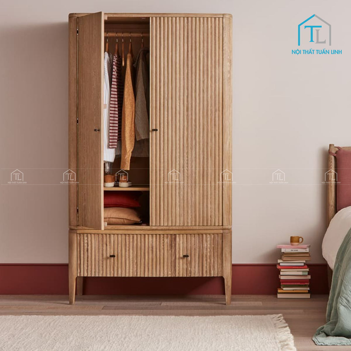 Phù hợp hoàn hảo với không gian phòng ngủ phong cách cổ điển