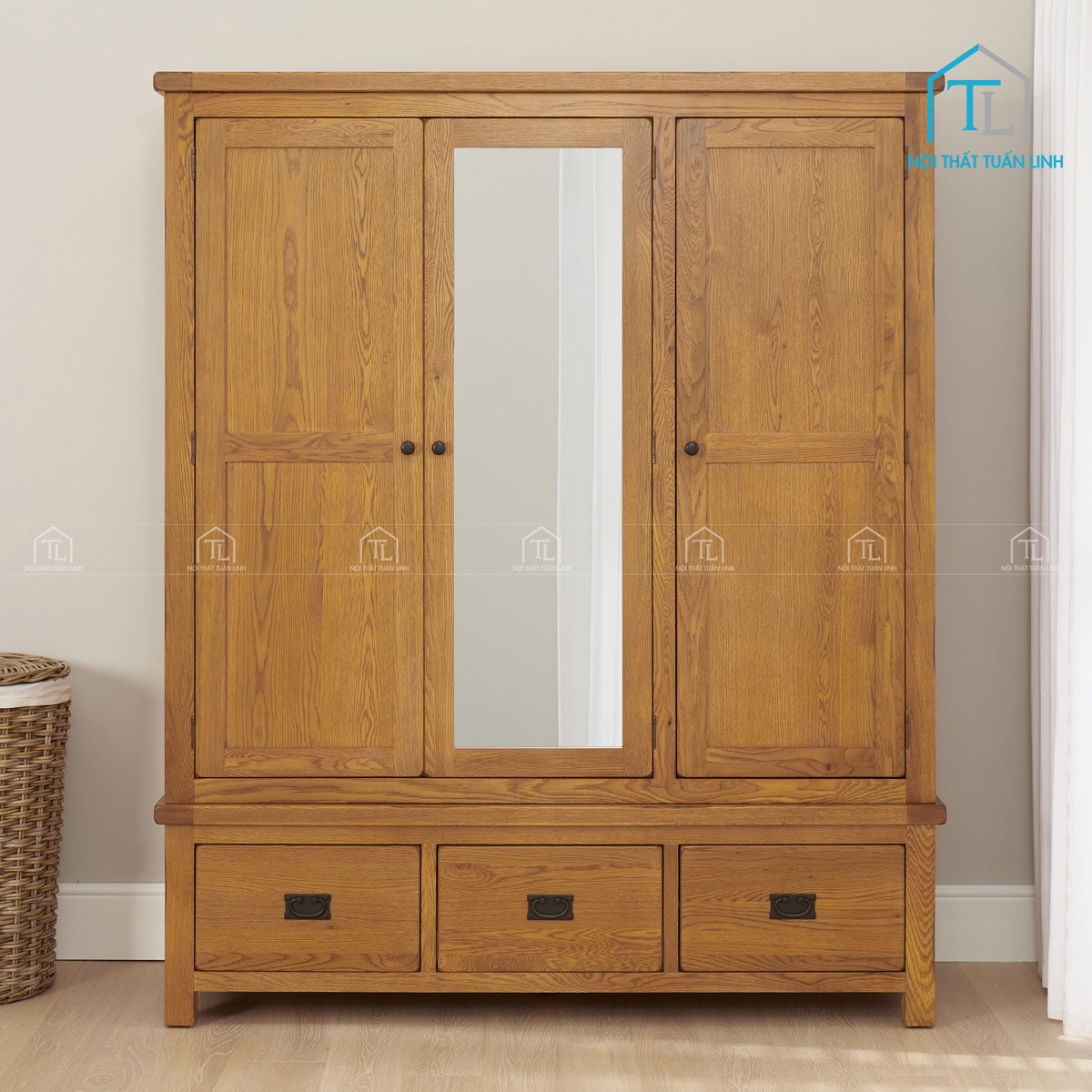 Cánh giữa tích hợp gương soi