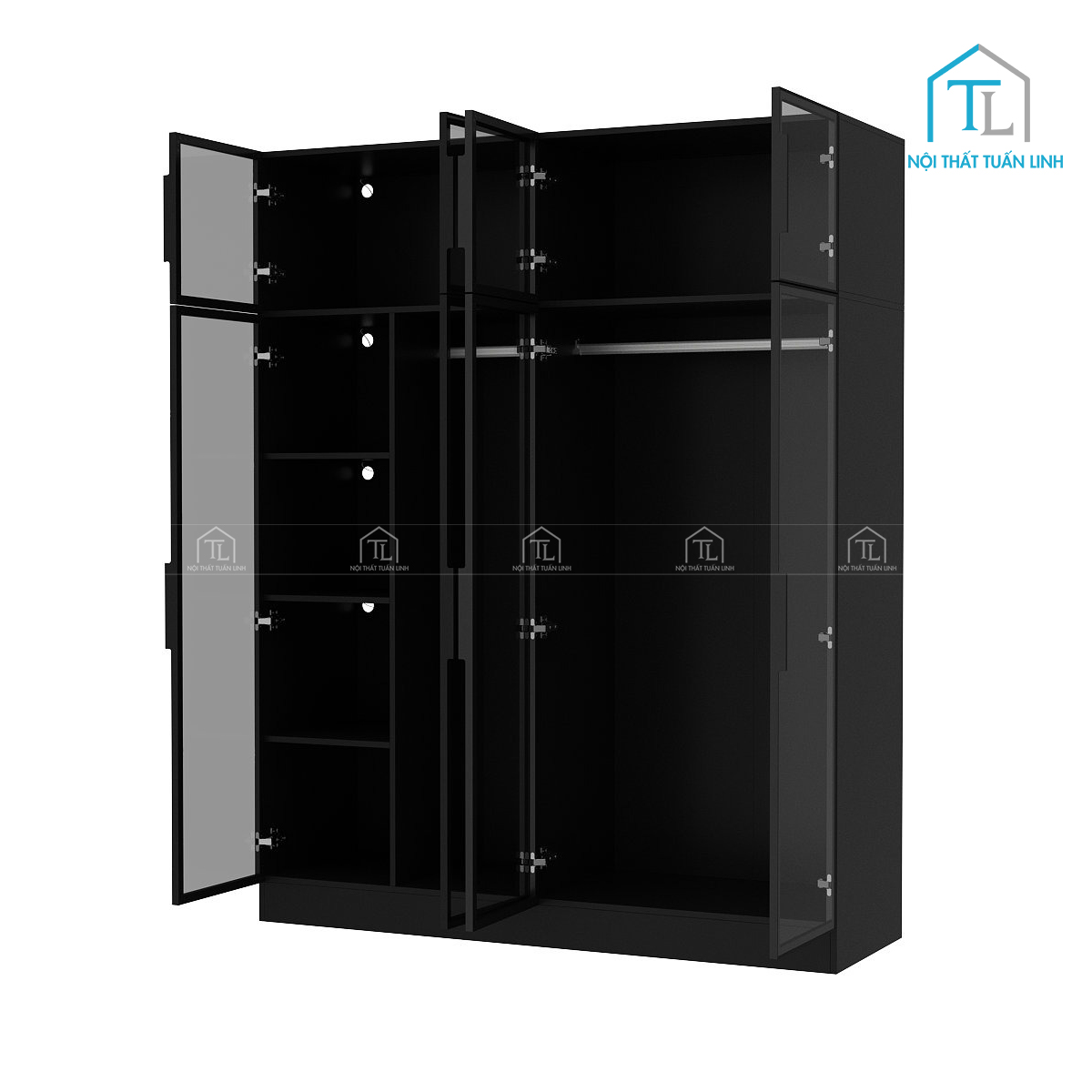 Gỗ MDF lõi xanh phủ Melamine bền đẹp, dễ vệ sinh