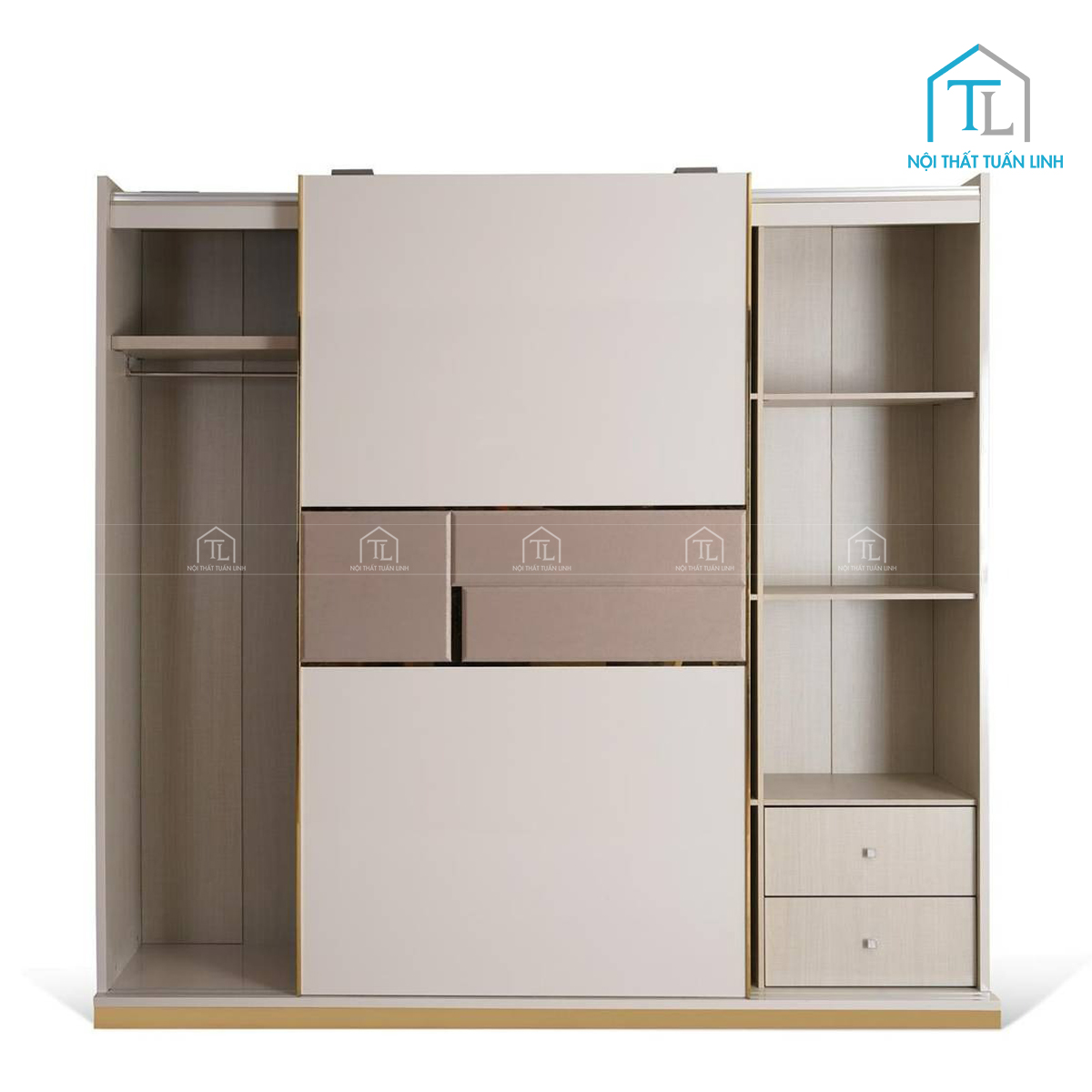 Chất liệu gỗ MDF phủ Melamine bền đẹp