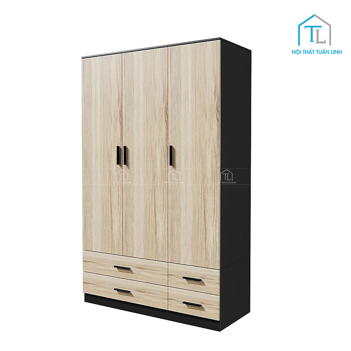 Chất liệu gỗ công nghiệp bền đẹp, dễ vệ sinh