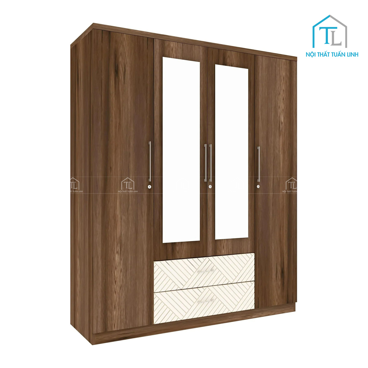 Chất liệu gỗ công nghiệp bền đẹp, chống trầy xước