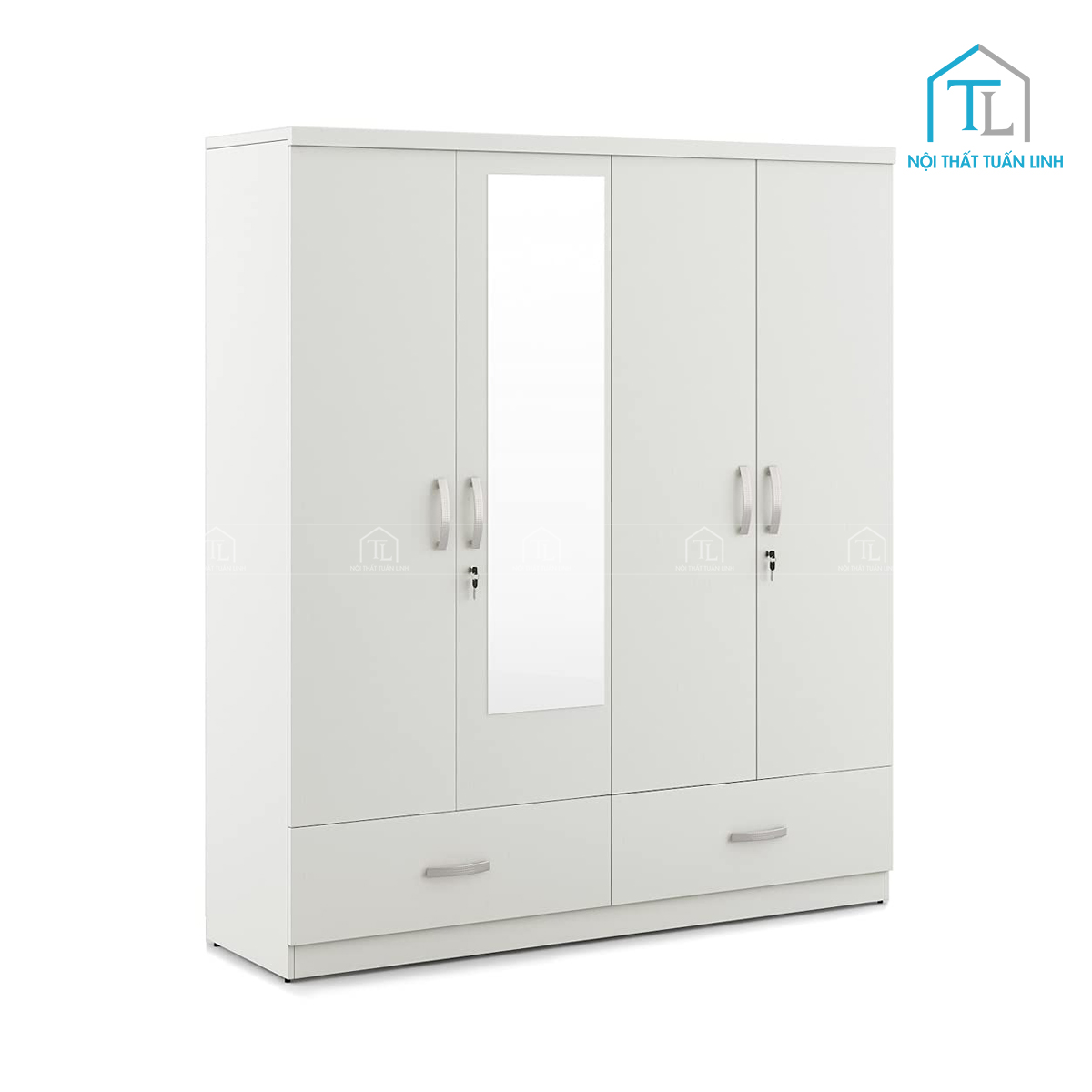 Thiết kế 4 cánh mở rộng rãi, dễ sử dụng