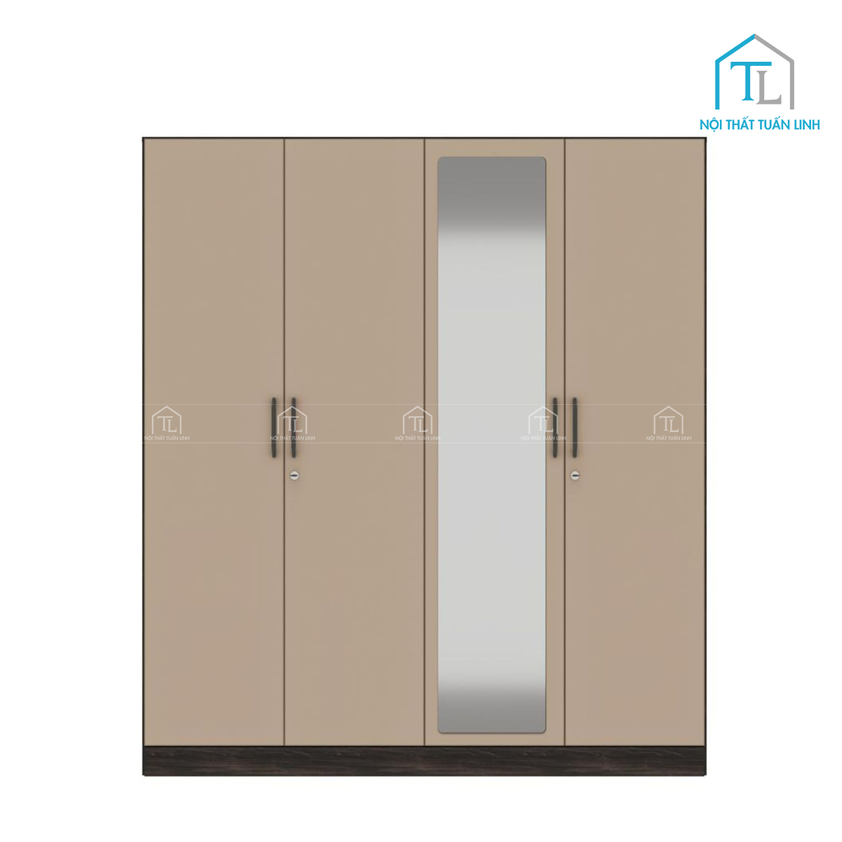 Chất liệu gỗ MDF phủ melamine bền đẹp
