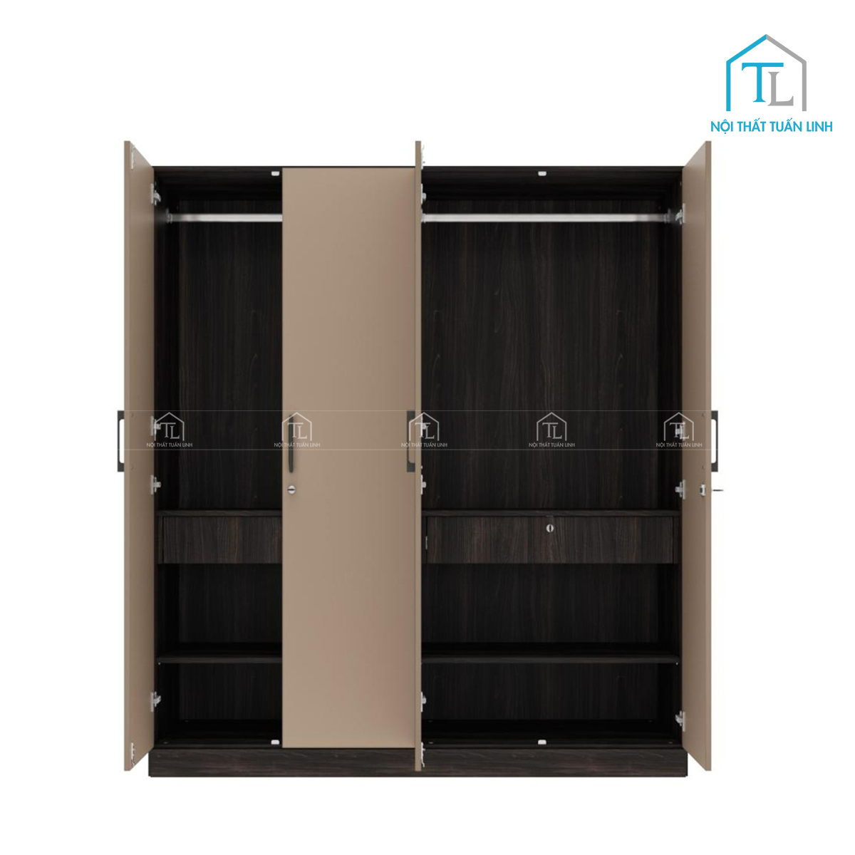 Ngăn kéo trượt êm, sử dụng tiện lợi