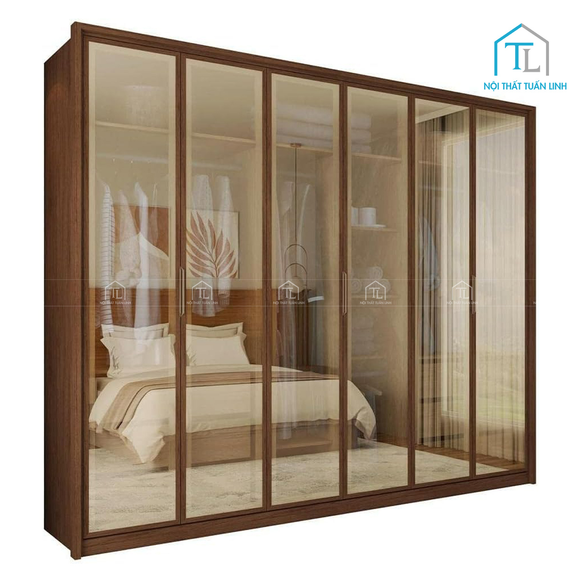 Hệ 6 cánh rộng rãi, tối ưu không gian lưu trữ