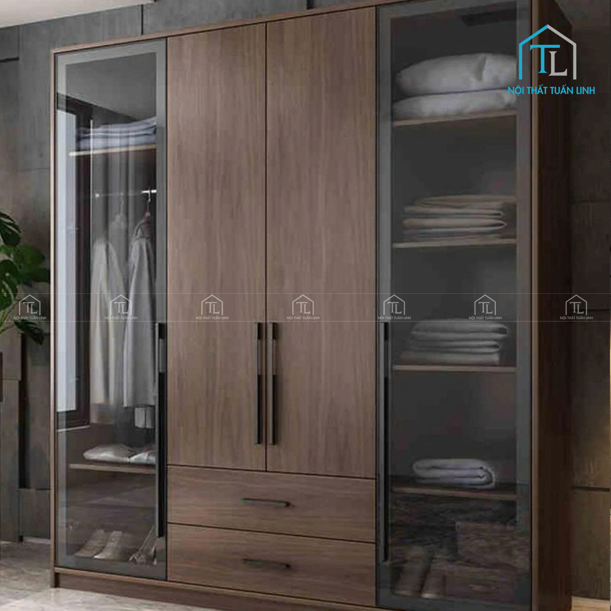 Gỗ MDF phủ Melamine bền đẹp, dễ vệ sinh