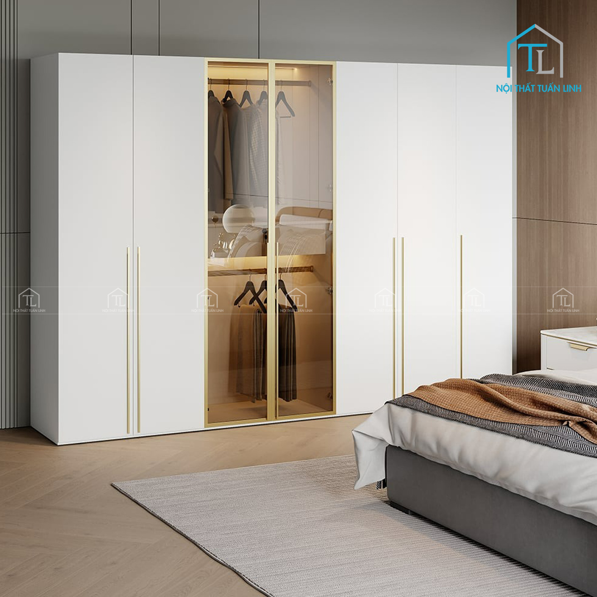 Phù hợp cho phòng ngủ master và căn hộ cao cấp