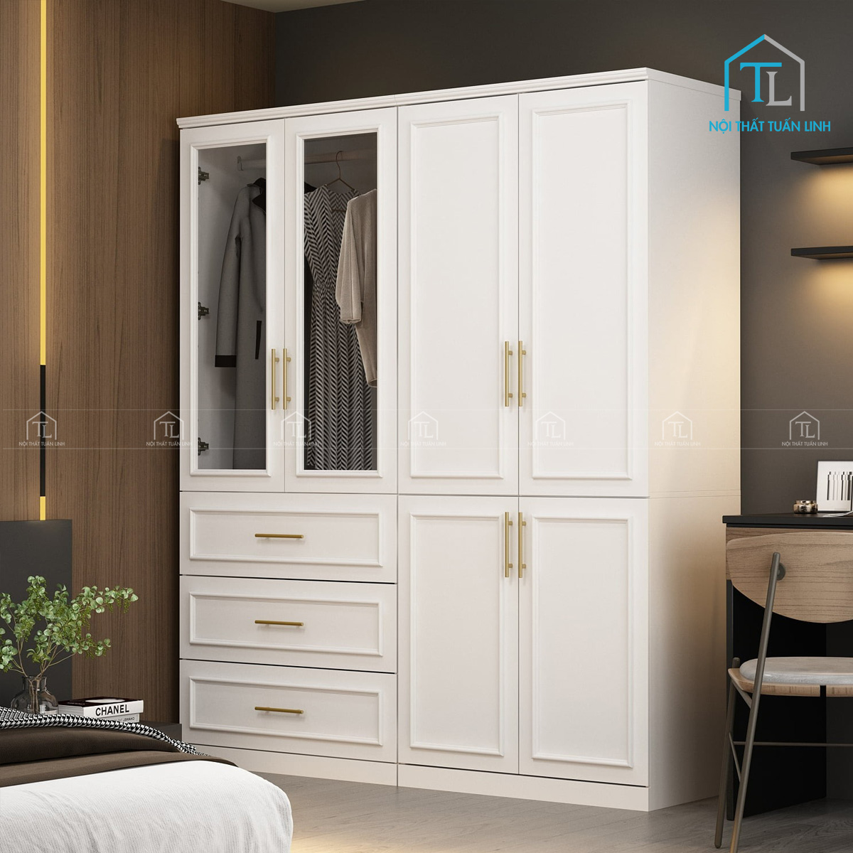 Ngăn kéo tiện lợi để đồ cá nhân gọn gàng
