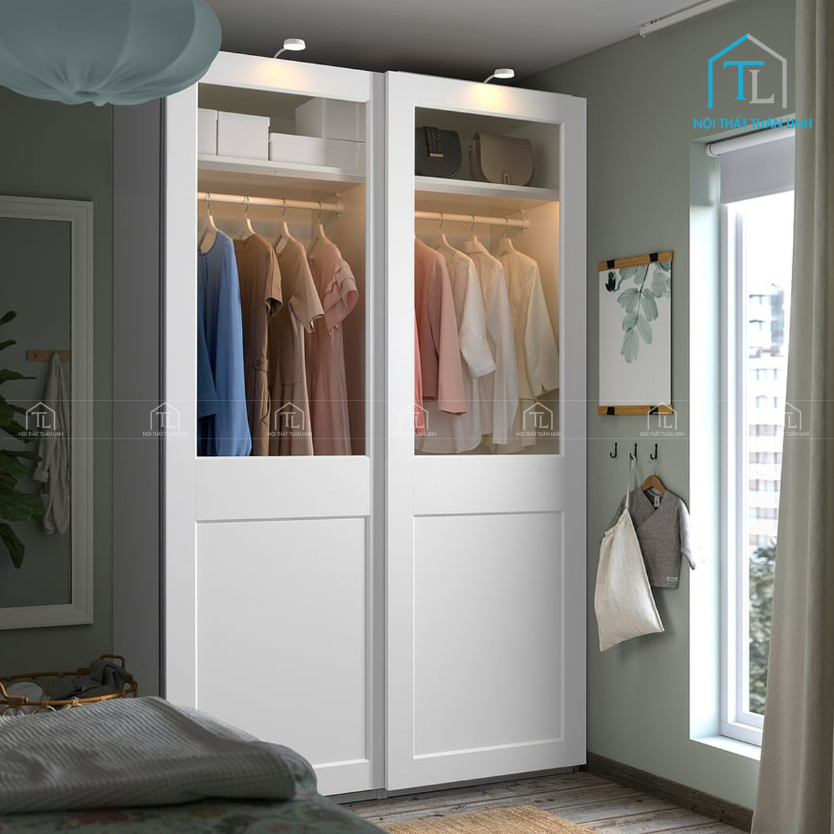 Phù hợp đa dạng phong cách phòng ngủ