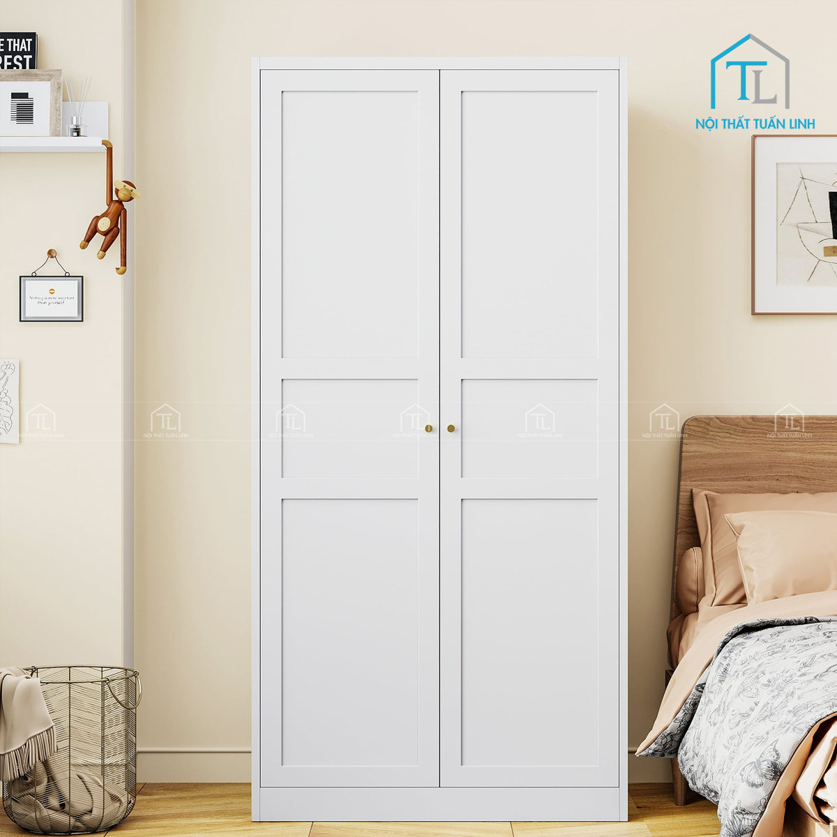 Gam màu trắng tinh tế, dễ phối hợp nhiều không gian